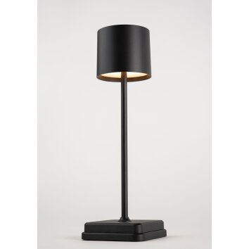 Lenn Lampe à poser Luminaires Globo Lighting LED Noir, 1 lumière