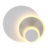 Odonell Applique murale Luminaires Globo Lighting LED Nickel mat, Blanc, 1 lumière