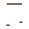 Moon Suspension Luminaires Paul Neuhaus LED Bronze, 4 lumières