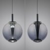 Infinity Suspension Luminaires Paul Neuhaus LED Gris, 1 lumière, Télécommandes