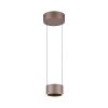 Clipse Suspension Luminaires Paul Neuhaus LED Bronze, 2 lumières, Télécommandes