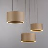 Clipse Suspension Luminaires Paul Neuhaus LED Bronze, 6 lumières, Télécommandes