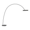Loop-Bow Lampadaire, Lampadaires arc Luminaires Paul Neuhaus LED Noir, 2 lumières