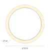 Round Plafonnier Luminaires Paul Neuhaus LED Blanc, 1 lumière, Télécommandes