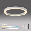 Round Plafonnier Luminaires Paul Neuhaus LED Blanc, 1 lumière, Télécommandes