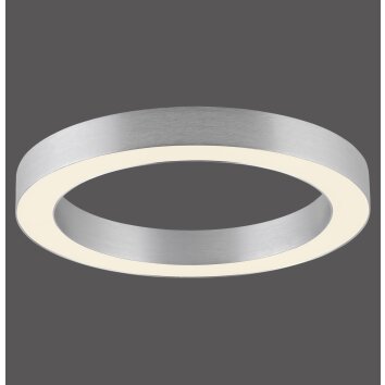 Round Plafonnier Luminaires Paul Neuhaus LED Transparent, 1 lumière, Télécommandes