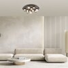 Popup Plafonnier Luminaires Paul Neuhaus LED Gris, 11 lumières, Télécommandes