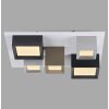 Manhattan Plafonnier Luminaires Paul Neuhaus LED Gris, 1 lumière, Télécommandes