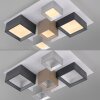 Manhattan Plafonnier Luminaires Paul Neuhaus LED Gris, 1 lumière, Télécommandes