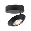 Oculis Plafonnier Luminaires Paul Neuhaus LED Noir, 1 lumière