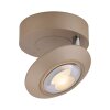 Oculis Plafonnier Luminaires Paul Neuhaus LED Bronze, 1 lumière