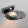 Oculis Applique murale Luminaires Paul Neuhaus LED Noir, 2 lumières