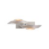 Oculis Applique murale Luminaires Paul Neuhaus LED Transparent, 2 lumières