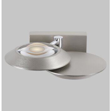 Oculis Applique murale Luminaires Paul Neuhaus LED Transparent, 2 lumières