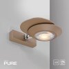Oculis Applique murale Luminaires Paul Neuhaus LED Bronze, 2 lumières