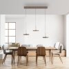 PLATA Suspension Luminaires Leuchten Direkt LED Sable, 3 lumières