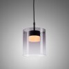 ELIO Suspension Luminaires Leuchten Direkt LED Noir, 1 lumière