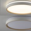MIO Plafonnier Luminaires Leuchten Direkt LED Sable, 1 lumière, Télécommandes