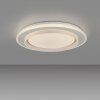 LAGO Plafonnier Luminaires Leuchten Direkt LED Blanc, 1 lumière, Télécommandes