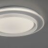 LAGO Plafonnier Luminaires Leuchten Direkt LED Blanc, 1 lumière, Télécommandes