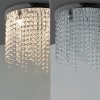 KULUNKA Lustre Luminaires Leuchten Direkt LED Argenté, 4 lumières