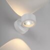 AKKU-CHIA Applique murale Luminaires Leuchten Direkt LED Blanc, 2 lumières, Télécommandes
