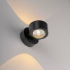 AKKU-CHIA Applique murale Luminaires Leuchten Direkt LED Noir, 2 lumières, Télécommandes