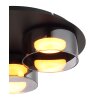 Higgins Plafonnier Luminaires Globo Lighting Noir, 3 lumières