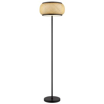 Bambora Lampadaire Luminaires Globo Lighting LED Noir, 1 lumière