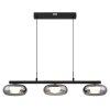 Carlene Suspension Luminaires Globo Lighting LED Noir, 1 lumière