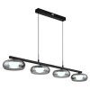 Carlene Suspension Luminaires Globo Lighting LED Noir, 1 lumière