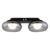 Carlene Plafonnier Luminaires Globo Lighting LED Noir, 1 lumière