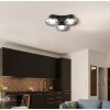 Carlene Plafonnier Luminaires Globo Lighting LED Noir, 1 lumière