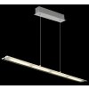 Novak Suspension Luminaires Globo Lighting LED Nickel mat, 1 lumière