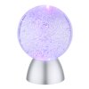 Glimmer Luminaire déco Luminaires Globo Lighting LED Noir, 1 lumière, Changeur de couleurs