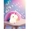 Unicorn Lampe à poser Luminaires Globo Lighting LED Rose, Blanc, 1 lumière