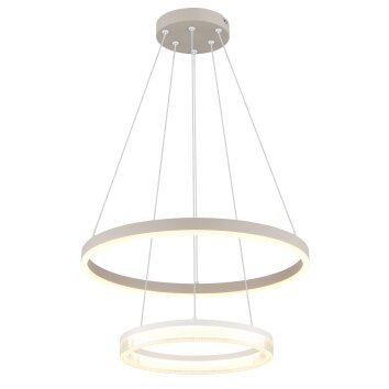 Zara Suspension Luminaires Globo Lighting LED Sable, 1 lumière