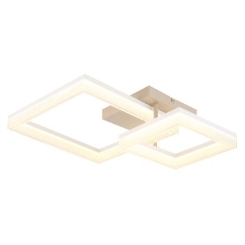 Zara Plafonnier Luminaires Globo Lighting LED Sable, 1 lumière