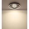 Lawanda Plafonnier Luminaires Globo Lighting LED Noir, 1 lumière