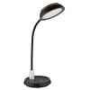 Kirk Lampe à poser Luminaires Globo Lighting LED Noir, Argenté, 1 lumière