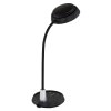 Kirk Lampe à poser Luminaires Globo Lighting LED Noir, Argenté, 1 lumière