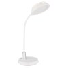 Kirk Lampe à poser Luminaires Globo Lighting LED Argenté, Blanc, 1 lumière
