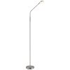 Silvio Lampadaire Luminaires Globo Lighting LED Nickel mat, 1 lumière