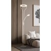 Ebro Plafonnier Luminaires Globo Lighting LED Sable, Blanc, 1 lumière