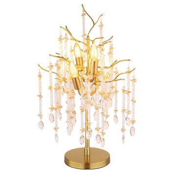 Gloria Lampe à poser Luminaires Globo Lighting Or, 4 lumières