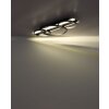 Norberto Plafonnier Luminaires Globo Lighting LED Noir, Argenté, 1 lumière