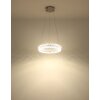 Laurel Suspension Luminaires Globo Lighting LED Chrome, 1 lumière, Télécommandes