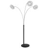 Laurel Lampadaire Luminaires Globo Lighting LED Noir, 1 lumière