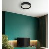 Mirrora Plafonnier Luminaires Globo Lighting LED Noir, 1 lumière, Télécommandes