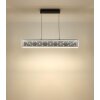 Mirrora Suspension Luminaires Globo Lighting LED Noir, 1 lumière, Télécommandes